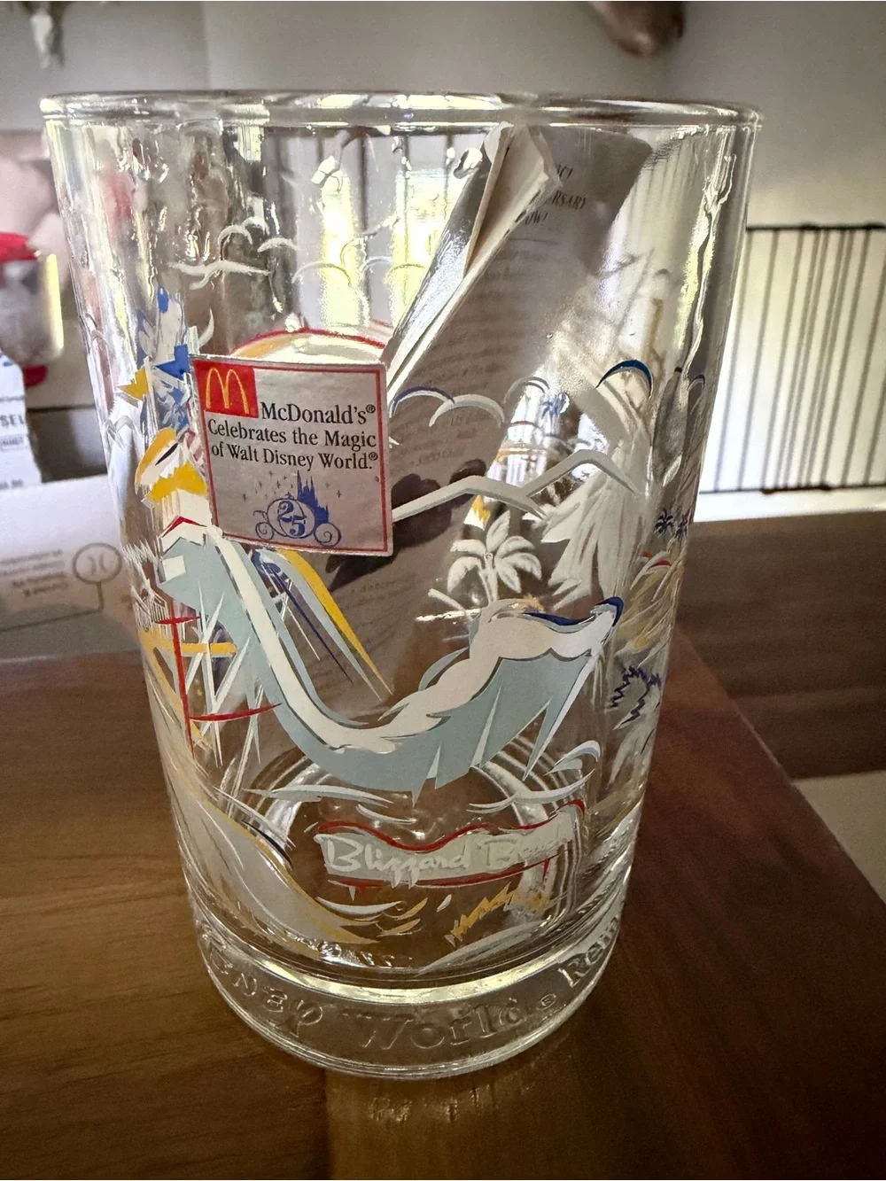 Disney Glass Cup